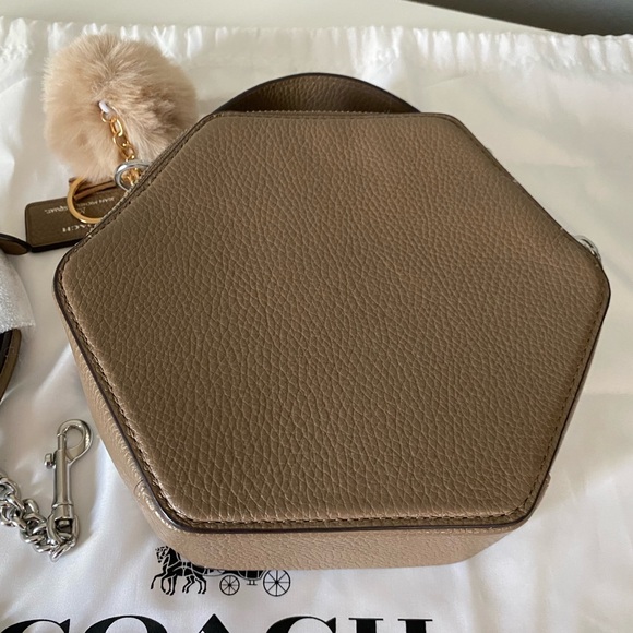 Coach X Jean Michel Basquiat Hexagonal Crossbody - Picture 6 of 10